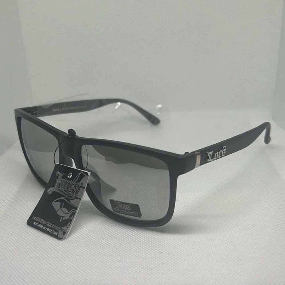 Locs Mens Hardcore Mirrored Sunglasses
